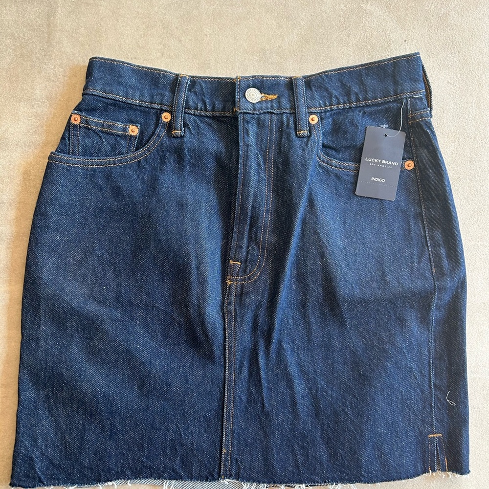 Lucky brand jean skirt